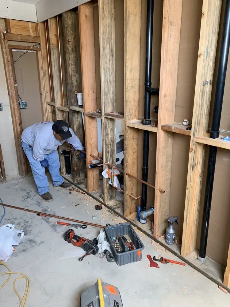Commercial rough-in plumbing for Water Heater Replacement in Ryeland